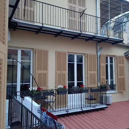 Little Studio in Rue Biscarra Nizza Exterior foto