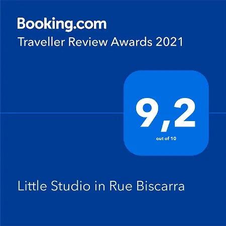 Little Studio in Rue Biscarra Nizza Exterior foto